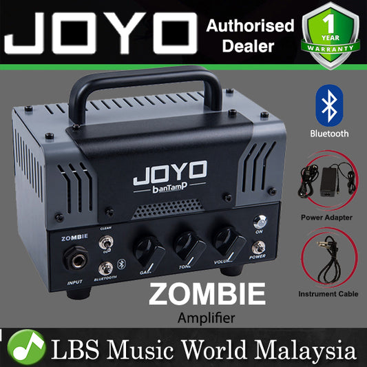 Joyo ZOMBIE 20 Watt Amplifier Head  BanTamP Series Speaker Amp Hybrid Tube With Bluetooth