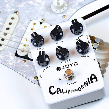 Joyo JF-15 California Sound Guitar Effect Pedal Amp Overdrive to Distortion Simulator (JF15 JF 15)
