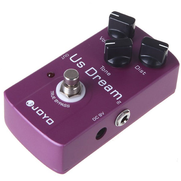 Joyo JF-34 US Dream High Gain Distortion Pedal Simulates Driven Tube Amplifier for Electric Guitar Effect (JF34 JF 34 )