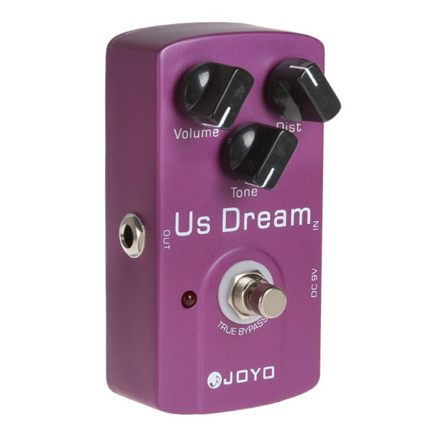 Joyo JF-34 US Dream High Gain Distortion Pedal Simulates Driven Tube Amplifier for Electric Guitar Effect (JF34 JF 34 )