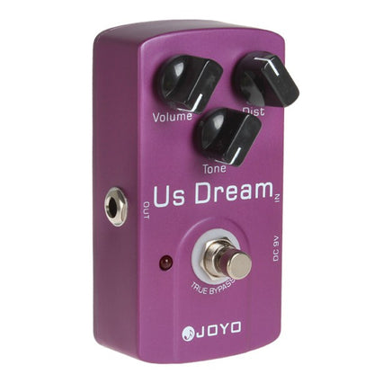 Joyo JF-34 US Dream High Gain Distortion Pedal Simulates Driven Tube Amplifier for Electric Guitar Effect (JF34 JF 34 )