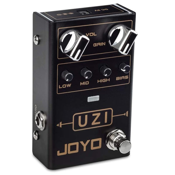 Joyo R-03 UZI High Gain Distortion Electric Guitar Effects Pedal for Heavy Metal Music (R03 R 03)