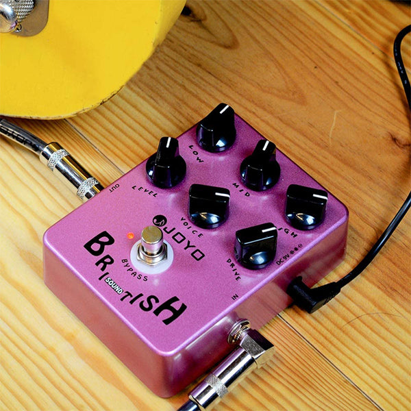 Joyo JF-16 British Sound Effect Pedal Amp Simulator of Mashall Amp for Electric Guitar (JF16 JF 16)