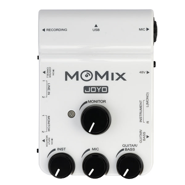 Joyo MOMIX Portable Audio Interface and Mixer Live Sound Card for Smartphones