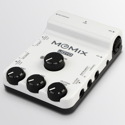Joyo MOMIX Portable Audio Interface and Mixer Live Sound Card for Smartphones