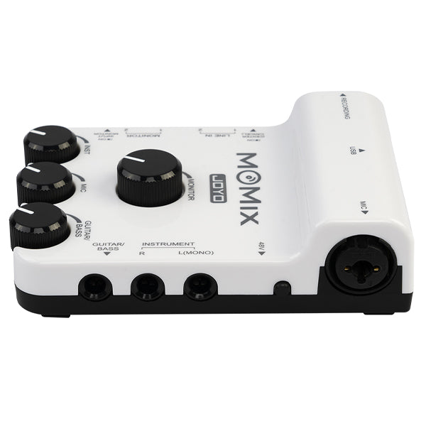Joyo MOMIX Portable Audio Interface and Mixer Live Sound Card for Smartphones