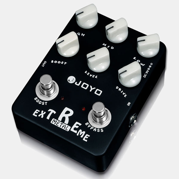 Joyo JF-17 Extreme Metal Distortion Effect Pedal with 3 Band EQ and Low Mid High Gain Boost for Electric Guitar (JF17 JF 17)