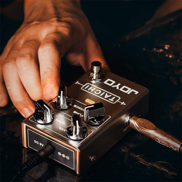 Joyo R-02 TAICHI Low Gain Overdrive Pedal Smooth Overdrive Classic Dumble Amp for Electric Guitar Effect (R02 R 02)