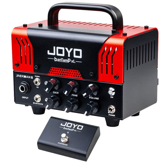 Joyo JACKMAN II 20 Watt Amplifier Head BanTamP XL Series Speaker Amp Hybrid Tube with Bluetooth and Foot Switch
