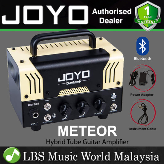 Joyo METEOR 20 Watt Amplifier Head BanTamP Series Guitar Speaker Amp Hybrid Tube with Bluetooth