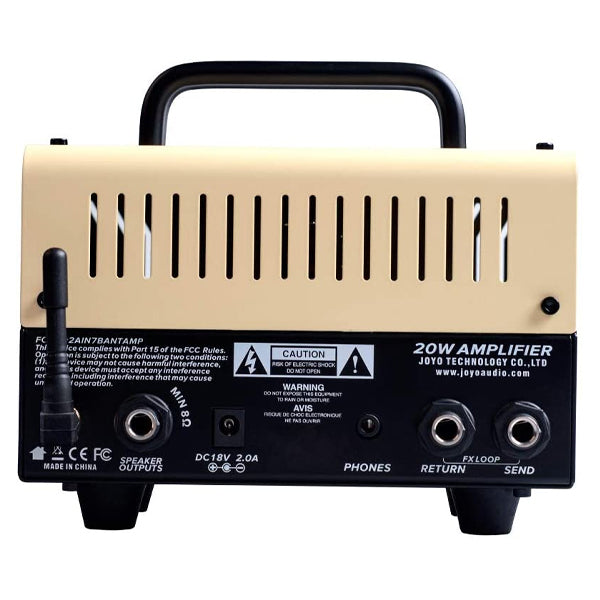 Joyo METEOR 20 Watt Amplifier Head BanTamP Series Guitar Speaker Amp Hybrid Tube with Bluetooth
