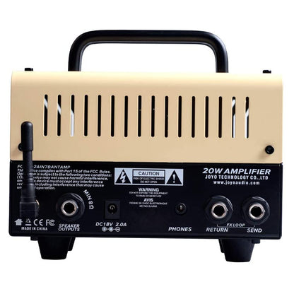 Joyo METEOR 20 Watt Amplifier Head BanTamP Series Guitar Speaker Amp Hybrid Tube with Bluetooth