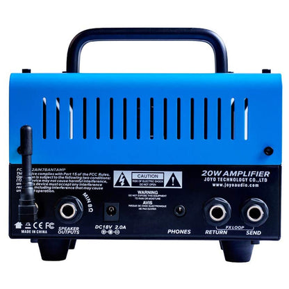 Joyo BLUEJAY 20 Watt Amplifier BanTamP Series Guitar Speaker Amp Head Hybrid Tube with Bluetooth