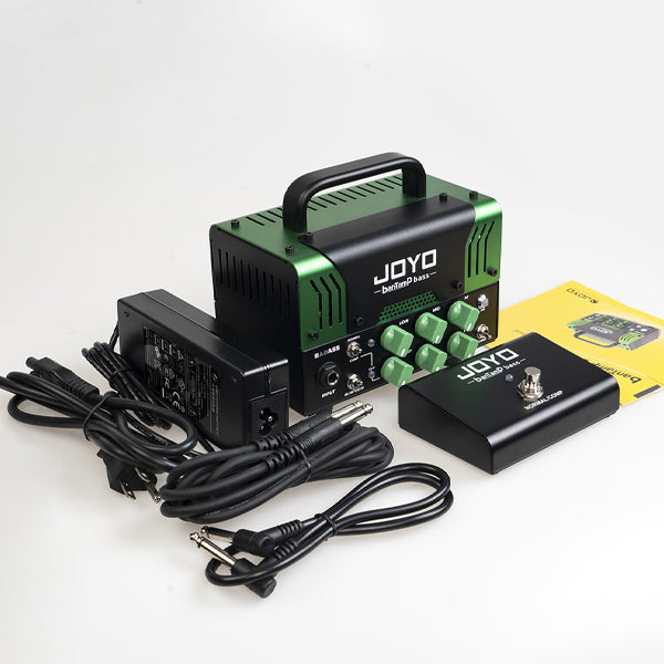 Joyo BadASS 50 Watt Amplifier Head BanTamP Series Speaker Bass Amp Hybrid Tube With Bluetooth (Badass)