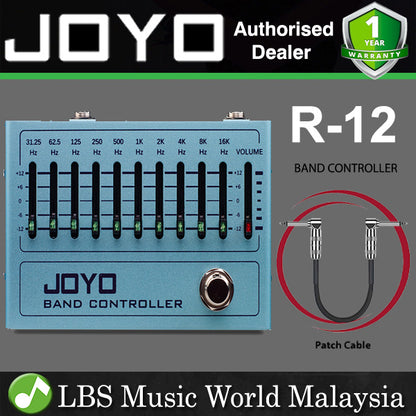 Joyo R-12 10 BAND CONTROLLER Equalizer Electric Guitar Effect Pedal (R12 R 12)
