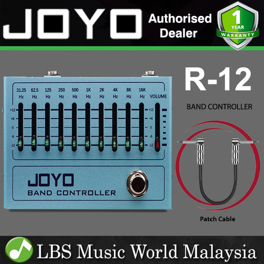 Joyo R-12 10 BAND CONTROLLER Equalizer Electric Guitar Effect Pedal (R12 R 12)