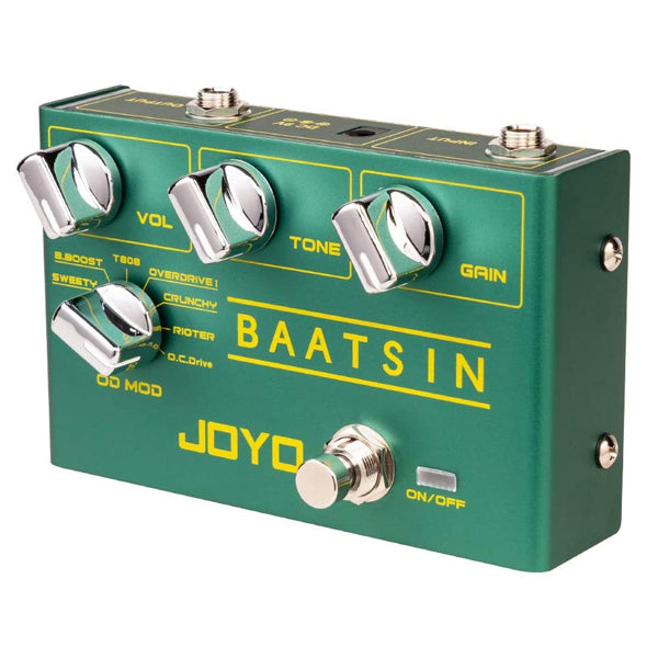 Joyo R-11 BAATSIN Distortion And Overdrive Multi Effect Pedal Pure Analog Circuit With 8 Different Mode (R11 R 11)