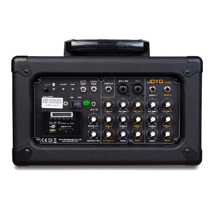 Joyo JPA-863 30W Amplifier Class D Portable Power Speaker Amp with Handheld and Bodypack Wireless Microphone (JPA863 JPA 863)