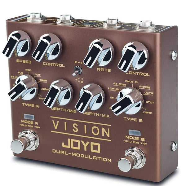Joyo R-09 VISION Dual Channel Modulation Effect Pedal For Electric Guitar (R09 R 09)