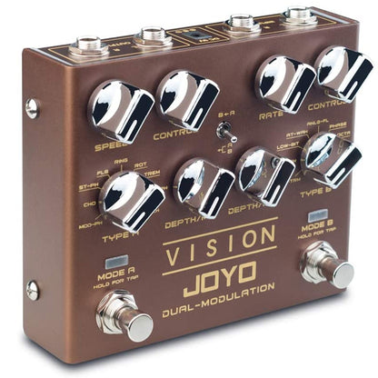 Joyo R-09 VISION Dual Channel Modulation Effect Pedal For Electric Guitar (R09 R 09)