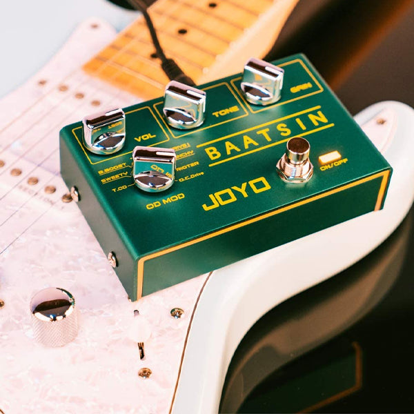 Joyo R-11 BAATSIN Distortion And Overdrive Multi Effect Pedal Pure Analog Circuit With 8 Different Mode (R11 R 11)