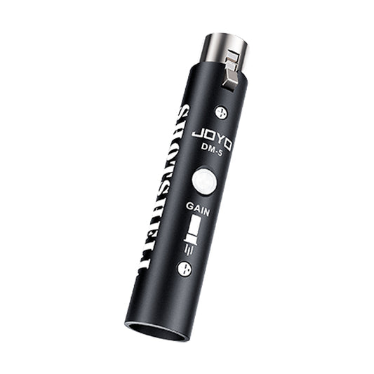 JOYO DM-5 Portable Shotshell Mic Preamplifier for Dynamic and Passive Microphone (DM5)