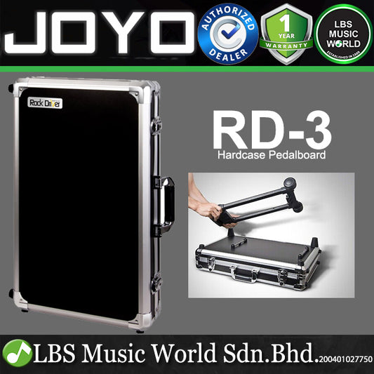 Joyo RD-3 Rockdriver Heavy Duty Wheely Hard Case Pedal Board (RD3)