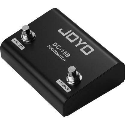 Joyo DC-15B 15 Watt Digital Bass Amplifier Built in Drum Machine with Footswitch and Bluetooth Amp (DC15B)