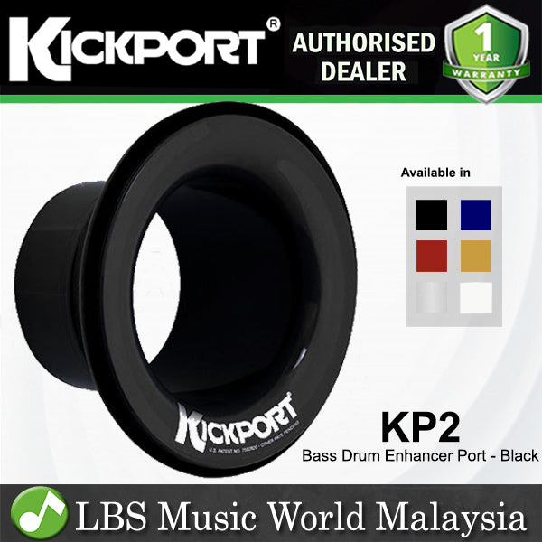 Kickport KP2 Bass Drum Enhancer Kick Port with Speaker Cabinet Design and Easy Installation (KP 2)