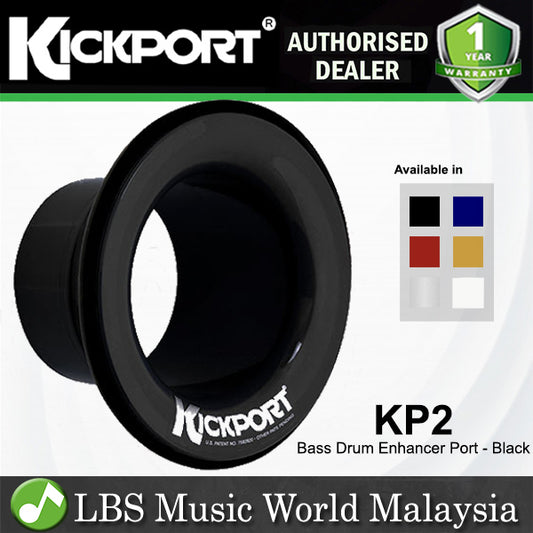 Kickport KP2 Bass Drum Enhancer Kick Port with Speaker Cabinet Design and Easy Installation (KP 2)