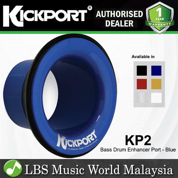 Kickport KP2 Bass Drum Enhancer Kick Port with Speaker Cabinet Design and Easy Installation (KP 2)