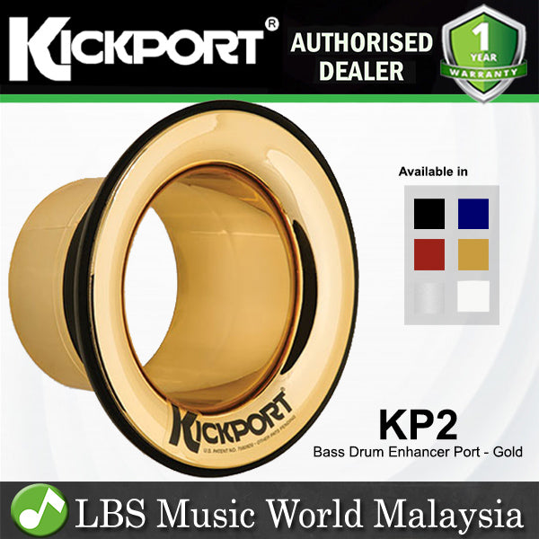 Kickport KP2 Bass Drum Enhancer Kick Port with Speaker Cabinet Design and Easy Installation (KP 2)
