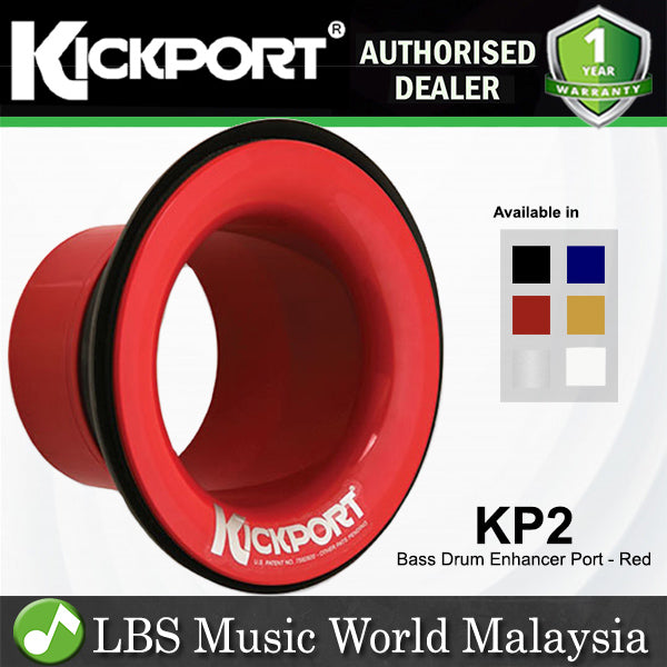 Kickport KP2 Bass Drum Enhancer Kick Port with Speaker Cabinet Design and Easy Installation (KP 2)