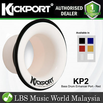 Kickport KP2 Bass Drum Enhancer Kick Port with Speaker Cabinet Design and Easy Installation (KP 2)