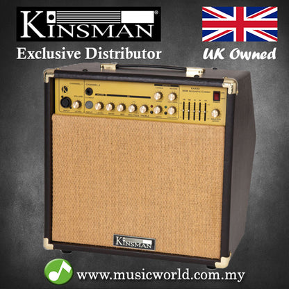 Kinsman KAA50 50 W Acoustic Guitar Amplifier Guitar Amp with Chorus Reverb