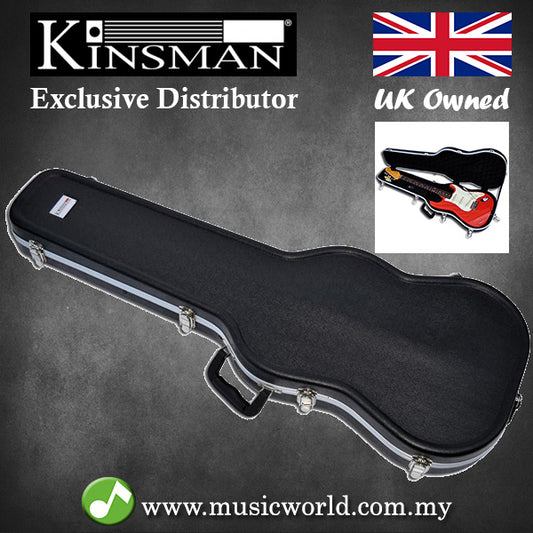 Kinsman KGC8630 ABS Strat Style Electric Guitar Hardcase Guitar Case