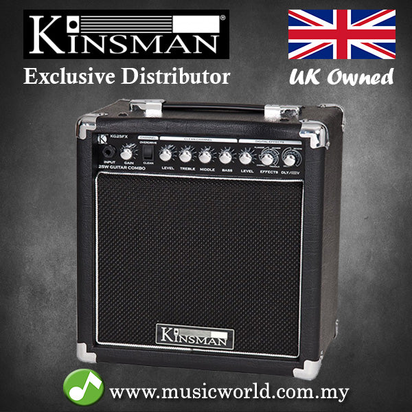 Kinsman KG25FX 25 W Guitar Amplifier Guitar Amp with DSP FX