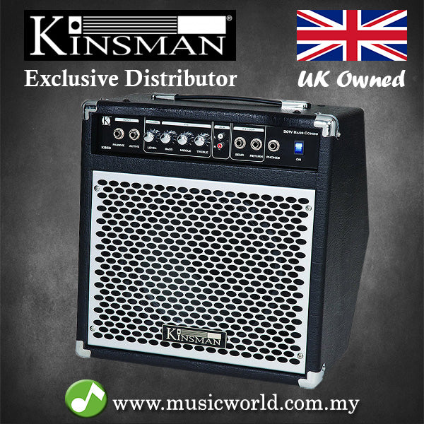 Kinsman KB50 50 W Bass Guitar Amplifier Guitar Combo Amp
