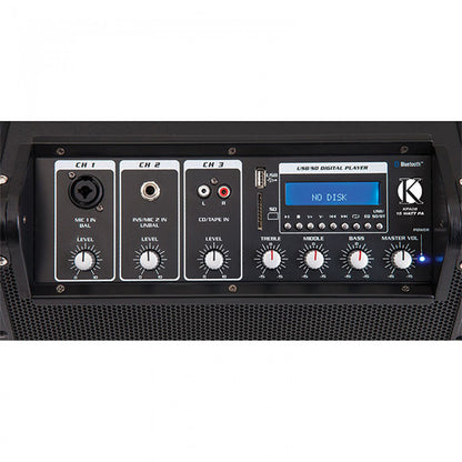 Kinsman KPA08 Portable PA System Connect to Phone and All Instrument