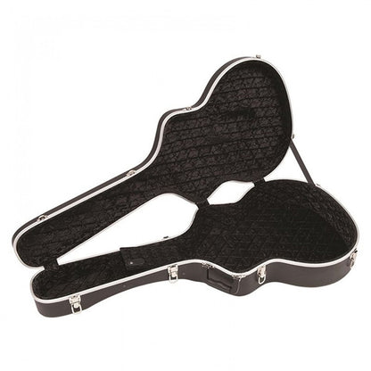 KINSMAN KGC8680 Premium ABS Hard Case Jumbo Acoustic Guitar