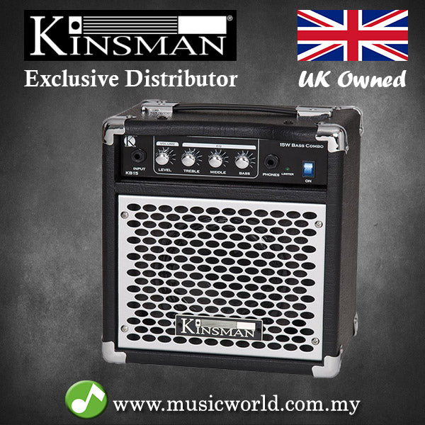 Kinsman KB15 15W Bass Amp Bass Guitar Amplifier