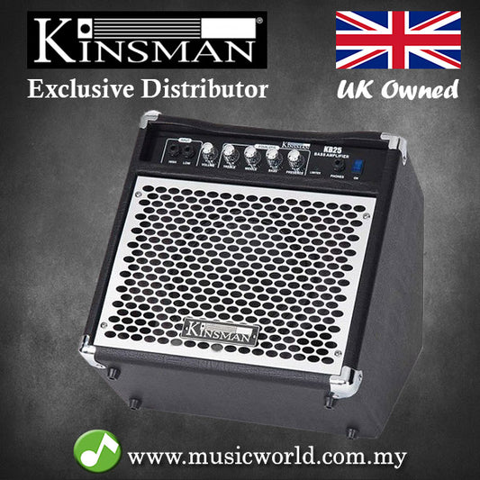 Kinsman KB25 25 Watts Bass Amp Bass Guitar Practice Amplifier