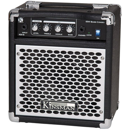 Kinsman KB15 15W Bass Amp Bass Guitar Amplifier