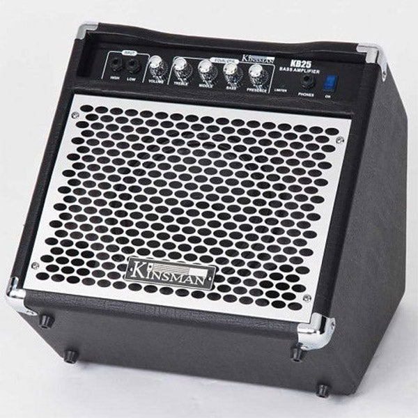 Kinsman KB25 25 Watts Bass Amp Bass Guitar Practice Amplifier