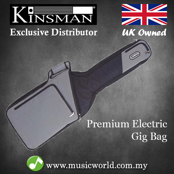 Kinsman KPEG8 Guitar Bag Premium Electric Guitar Bag
