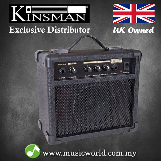 Kinsman BB10BS Blaster 10W Bass Guitar Amplifier Practice Amp