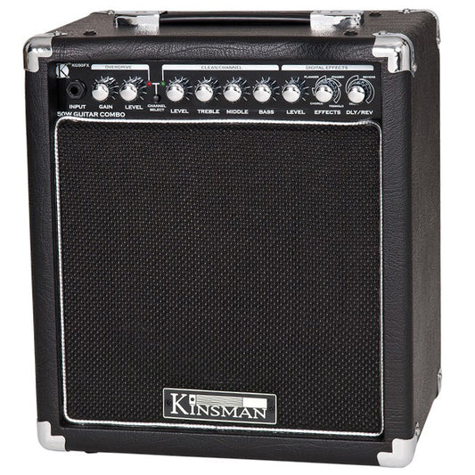 KINSMAN KG50FX 50W ELECTRIC GUITAR COMBO WITH DSP FX