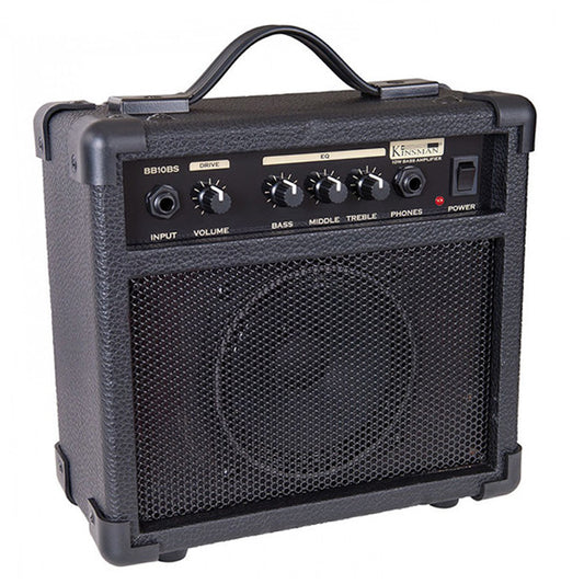 Kinsman BB10BS Blaster 10W Bass Guitar Amplifier Practice Amp