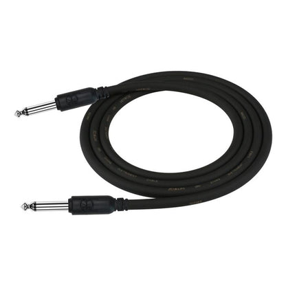 Kirlin Cable IC-241 Mono Instrument Cable For Electric Acoustic Bass Guitar Speaker Amp Keyboard Drum Amplifier - Black