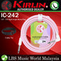 Kirlin Cable IC-242 3 Meter Mono Right Angle L Plug Instrument Cable For Electric Acoustic Bass Guitar Speaker Amp Keyboard Drum Amplifier